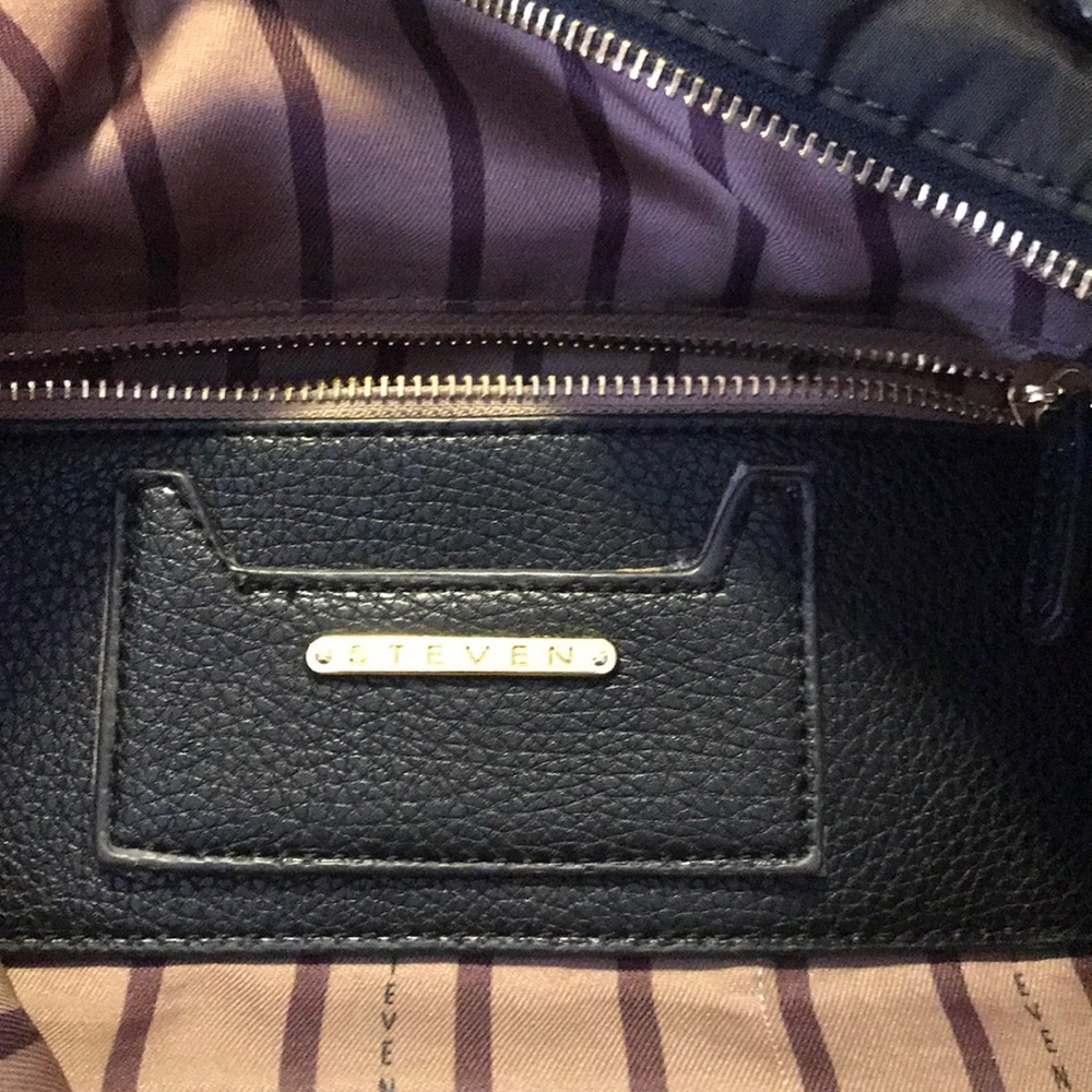 Large Steve Madden Crossbody black nylon